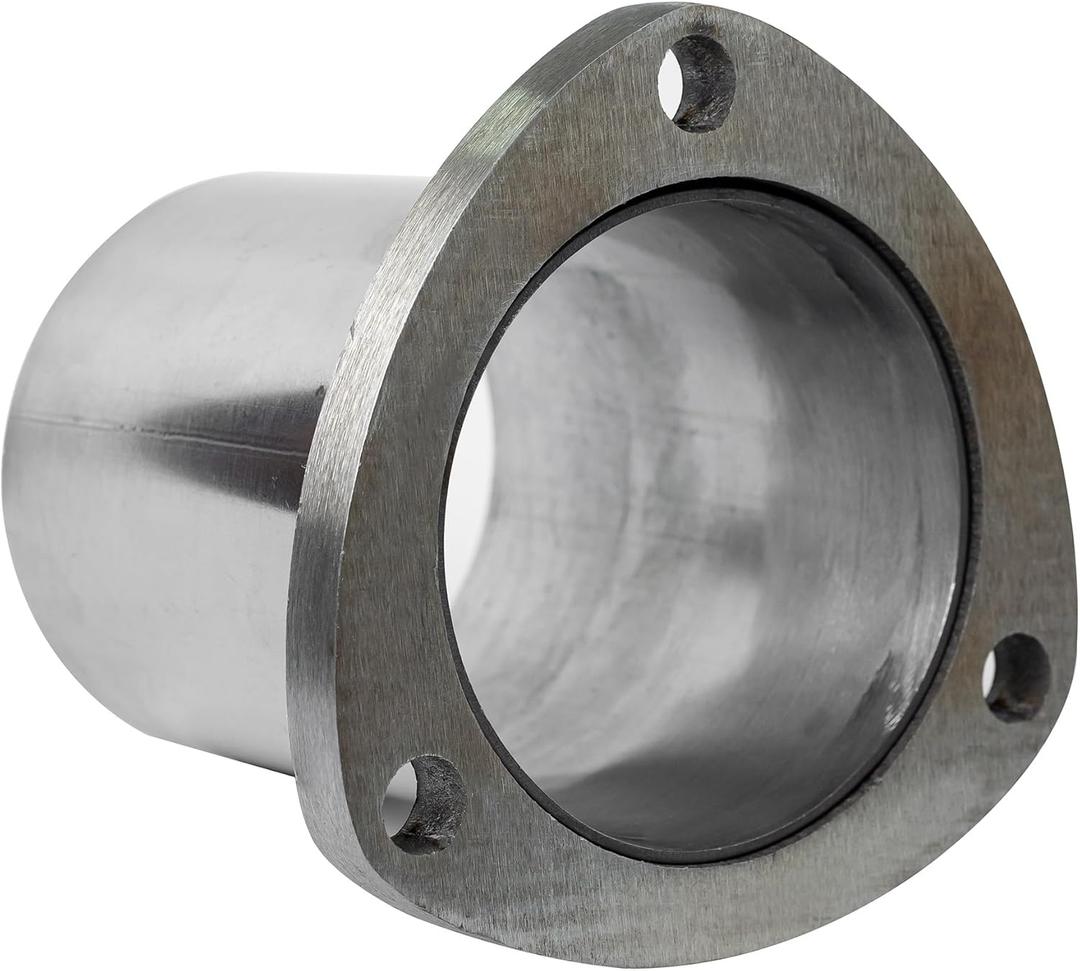 Universal Semi Direct Fit Exhaust Converter Pipe 3"OD 3-Bolt Flange Repair KitT304 Stainless Steel, exhaust flange repair,weld on exhaust flange