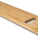 DMI Transfer Board and Slide Board, FSA Eligible, Made of Heavy-Duty Wood for Patient, Senior and Handicap Move Assist and Slide Transfers, Holds up to 440 Pounds, 2 Cut out Handles, 30 x 8 x 1