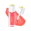 Amuse SEOUL Daisy Flower Dew Tint 01 LA VIE EN CORAL | 35% High-moisture Water Tint, Long-lasting, Vitamin E Acetate, Moisturizing, No Peel Off, Lip Treatment, Non Sticky, Korean Lip Tint for Dry Lips
