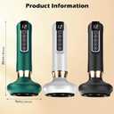 Varially Anti-Cellulite Massager, 2024 New Upgraded Bluile Intelligence Massager for Abdominal, Belly, Thighs, Butt, Neck at Home (Black)