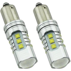 HSUN H21W BAY9S 64136 LED Bulbs,High Power X B-D Chipsets 4800LM Extremely Bright Bulbs with Canbus Error Free for Indicator, Backup Light and More,2 Pack,6000K White