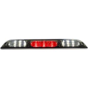 LED Third 3rd Brake Light for 2015-2017 Ford F150 Rear Cargo Lamp High Mount Stop light (Chrome Housing Smoke Lens)