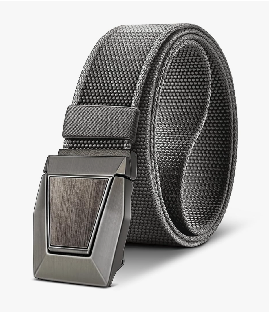 BULLIANT Tactical Belt for Men, Men Stretch Nylon Web Gift Belt 1.5"-Hiking Rigger Military Work-Quick Release