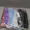 NUOBESTY 6Pcs Floral Wrapping Mesh Yarn Wave Pattern Flower Bouquet Sleeves for Wedding Party Decoration 4 Yards Each