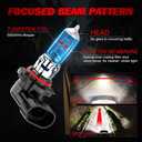 Upgraded Halogen Headlight Bulbs Compatible For Dodge RAM 1500 2500 3500 Without Projector/4 Head Lamps 2009-2023, 9005 H11 High Low Beam Lights, 6000K White, 300% Brightness, Plug n Play, 4 PCS