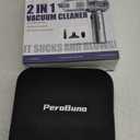 PeroBuno Air Duster for PC, 200000RPM Compressed Air, Mini Vacuum 2-in-1, 35 mins Runtime, Brushless Motor Electric Air Blower with 3 Gear and Rechargeable Battery - Canned Air - Keyboard Cleaner