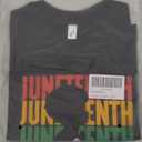 hrcfbk Toddler Baby Boys Girls Juneteenth T-Shirt Short Sleeve Black History Freedom Day Kids Shirt