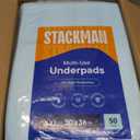 Chucks Pads Disposable Adult Underpads [100-Pack] 30"x36" XXL Extra-Large Super-Absorbent Incontinence Bed Pads Mattress Protector Pee Pads for Adults, Kids & Pets Bed Protection & Training