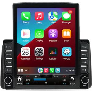 for Dodge Grand Caravan Radio 2011-2020 Android 13 Built-in Wireless Carplay Android Auto Bluetooth Head Unit 9.7 TeslaIPS GPS Navigation Free Backup Camera (4GB RAM+64GB ROM)