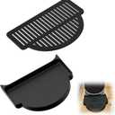 Larger Black Drip Tray Compatible with Ninja Slushi | Custom Overflow Catch Tray with Grate Top, Decorative & Functional Upgrade for Slushie Machine