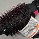 Hair Dryer Brush Blow Dryer Brush in One, Upgraded 4 in 1 Hair Dryer and Styler Volumizer with Negative Ion Anti-frizz Ceramic Titanium Barrel Hot Air Hair Straightener Brush