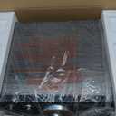 Victrola The Empire Mid-Century 6-in-1 Turntable & Multimedia Center with Built-in Speakers  3 Speed, Bluetooth Connectivity, Radio, Cassette & CD Player, RCA Out, Headphone Jack (Grey)