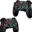 JORREP Switch Controller, Wireless Switch Pro Controller with Motion Sensor Vibration Turbo Wakeup Charging Cable, 