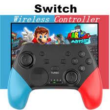 Wireless Switch Pro Controller, Remote Gamepad Joypad for Nintendo Switch/Switch Lite Console with Adjustable Vibration, Turbo and Motion Control, Supports Windows Computers and Android Devices