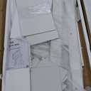 Storkcraft Modern Nursery Changing Table Dresser Combo (White & Vintage Driftwood)  GREENGUARD Gold Certified, Dresser for Nursery, Changing Table with Drawers, Removable Changing Table Topper