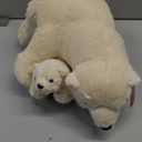 Wild Republic Mom & Baby Polar Bear Plush, Stuffed Animal, Plush Toy, Gifts for Kids, 14"