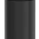 THERMOS FUNTAINER 16 Ounce Stainless Steel Vacuum Insulated Bottle with Wide Spout Lid, Black Matte