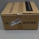 OAKOA Concrete Fruit Bowl for Kitchen Counter - Large Decorative Bowls for Home Decor - Modern Key Bowl for Entryway Table - Pedestal Bowl for Keys (Gray)