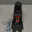 TOPTOW 64008 ATV/UTV 3-Way Hitch Adapter with 2 inch Ball, Bolt-on ATV Hitch Attachments