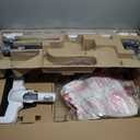 Amazon Basics Cordless Vacuum Cleaner for Carpet and Hardwood, Lightweight (5 lbs), White