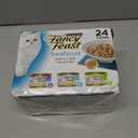 Purina Fancy Feast Grilled Wet Cat Food Seafood Collection in Wet Cat Food Variety Pack - (Pack of 24) 3 oz. Cans (EXP 02/29/28)