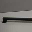 4FT Stair Railing Indoors, Metal Hand Rails for for Stairs Hallway Corridor, Wall-Mounted 500lb Capacity, Black