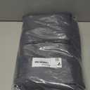 Chyhomenyc Dark Grey Curtains 63 Inch Length 2 Panels, Faux Linen Textured Semi Sheer Light Filtering Soft Airy Rod Pocket Window Treatment Drapes for Living Room Bedroom, Each 40" Wx63 L