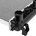 KUIPERAUTO Aluminum Radiator W/Oil Cooler Compatible for 2004-2010 Chevrolet Malibu Compatible for 2005-2010 Pontiac G6 Compatible for 2007-2008 Saturn Aura 3.5L 3.9L V6 Replace# CU2727 CU2851