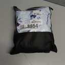 PJO Round Fitted Tablecloth Star Stripe Round Tablecloth with Elastic Edge 4th of July Circular Table Cover Waterproof Wipeable Table Cloth, Fits Tables up to 60 in Diameter