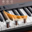 AiJoy 88-Key Portable Piano Keyboard with Semi-Weighted Keys Folding Piano, Built-in Speakers/MIDI, Long Battery Life Electric Keyboard Piano for Beginners