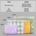 Swimsuit Bags Storage Clear, T Shirt Packaging Bags, Waterproof for Bikini, Swimwear, Bathing Suit Storage, 10x8 inch, Pack of 25, 3 Mil