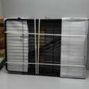 Dog Fence Outdoor Pens Outside,Portable Dog Play Pen 40" H 8 Panels Pet Playpen Exercise Pens for Puppys Small Medium Large Dogs RV Camping Yard Garden Indoor Wide Gate