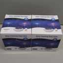 Floating Pool Lights Solar Powered, 6.5 Vibrant RGB Colors Pool Lights that Float with Dynamic Lighting Effects, Waterproof Float or Hang Solar Floating Light for Pool Hot Tub Garden Party(1) (White)