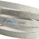 193214 Deck Belt, 1/2" x 90" Compatible for Craftsman 125907X, Compatible for Husqvarna 532125907, Compatible for Cub Cadet 754-0330 Replaces 105732X, 21546076, M82718 Kevlar Riding Mower Drive Belt