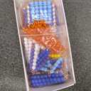 BOHS Montessori Bead Chains & Squares - Skip Counting, Multiplication, and Square Number Learning Toy for Pre-K Math Education