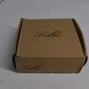 katliu Women's Slouchy Mid Calf Boots Zip up Flat Boots (9)