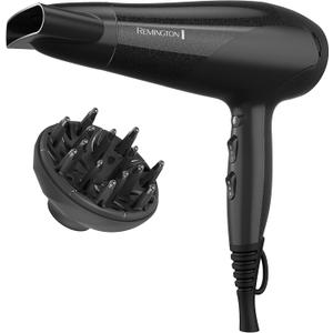 Remington Damage Protection Hair Dryer with Ceramic Ionic Tourmaline Technology, Black, Diffuser and Concentrator, 3 Piece Set