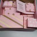 9 PCS Trendy Stuff Gifts for Tween & Teen Girls, Valentine's Day Gift Box makeup kit & makeup set, Birthday Gifts for Granddaughter Daughter Niece Ages 8-16, with Empowering Tasks (pink)