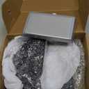 4 Pack Christmas Stocking Holders Ornament Hooks Mantel Weighted Stocking Hangers Metal Hanging Hooks Heavy Duty Stocking Holders Bases for Mantel Fireplace Party Decoration (Silver, 4)