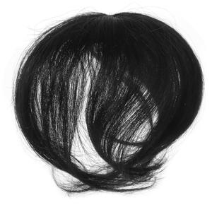 Hair Top Piece for Women Thinning Hair Wiglets Hairpieces Natural Look Comfortable and Easy to Wear (Black)