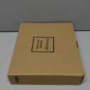 Eywamage Green Christmas Tree Flameless Taper Candles with Remote, Short Battery LED Wax Candlesticks Holiday Decor Set of 4