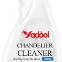 Chandelier Cleaner Drip Dry Spray No Wipe, Spray Away Dust Remover for Crystal Shiny, Glass, Figurines & Fine Collectibles, Bright, Shine, Spotless & Streak-Free - 16.91 Fl Oz
