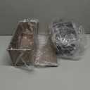 2Pack Pullman Loaf Pans with Lids  2.2 LB & 1 LB Dough Capacity, Non-Stick Carbon Steel Bread Pans for Homemade Sandwich and Sourdough Bread, Corrugated Toast Mold (Gold & Black)