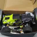 AMORIL 1/10 RTR Brushless Fast RC Cars for Adults,Max 50mph Hobby Electric Off-Road Monster Truck,Waterproof High Speed RC Car 4WD Remote Control Car with 3S Lipo,Green