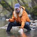 The Fly Fishing Place Black Humpy Classic Trout Dry Fly Fishing Flies - Set of 6 Flies Size 12