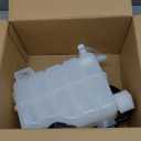 Engine Coolant Overflow Recovery Reservoir Tank with Sensor & Cap Compatible with 1999-2007 Chevy Silverado 1500 HD Suburban Tahoe; 2002-2006 Cadillac Escalade GMC Yukon Sierra (CTR8020-FBA)