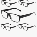 Gaoye Professional Reading Glasses for All Day - Computer Readers with Blue Light Protection - Value Pack +1.0