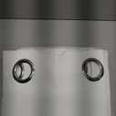 NICETOWN 100% Blackout Window Curtain Panels, Cold and Full Light Blocking Drapes with Black Liner for Nursery, 84 inches Drop Thermal Insulated Draperies (White, 2 Pieces, 52 Wide Each Panel)