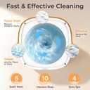 12L Portable Washing Machine, Mini Washer with 5/10-Min Cycles & Drain Hose | Compact Portable Washer for Baby Clothes, Underwear & Socks, Portable Laundry Machine for Apartments, Dorms & RVs