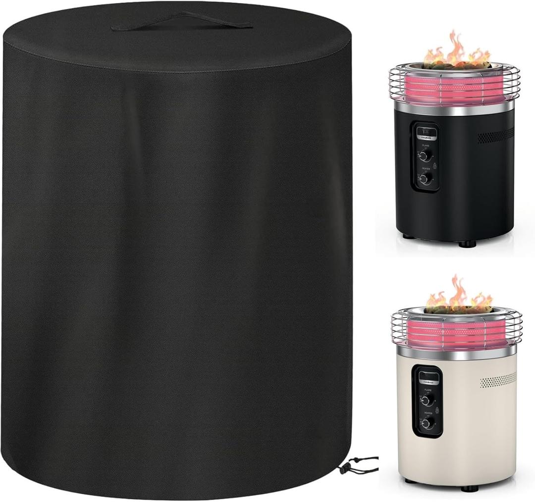 Cover for Ninja Fireside360-Heavy-duty 600D Oxford with PVC Coating,Waterproof and UV-resistant,Custome Size for Fireside360 Fire Pit